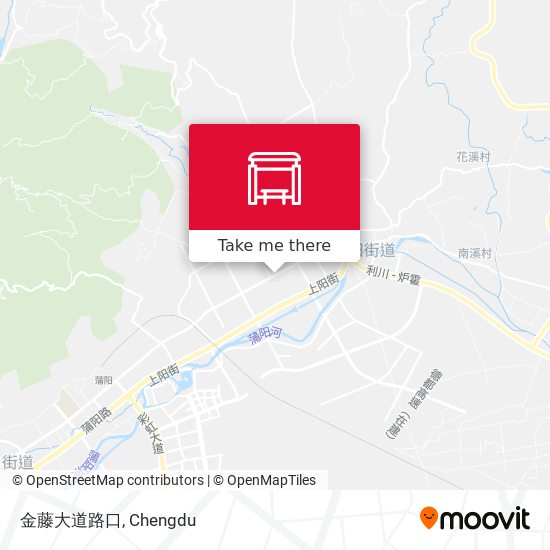 金藤大道路口 map