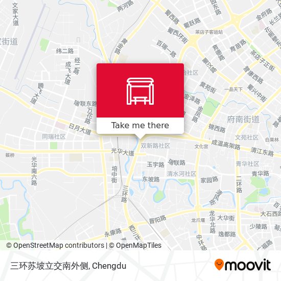 三环苏坡立交南外侧 map