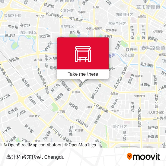 高升桥路东段站 map