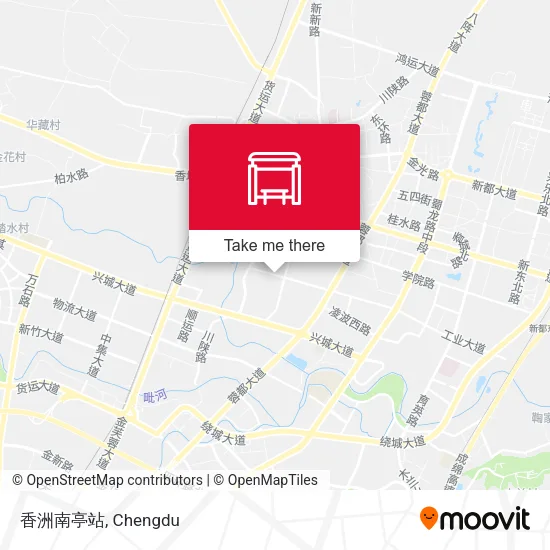 香洲南亭站 map