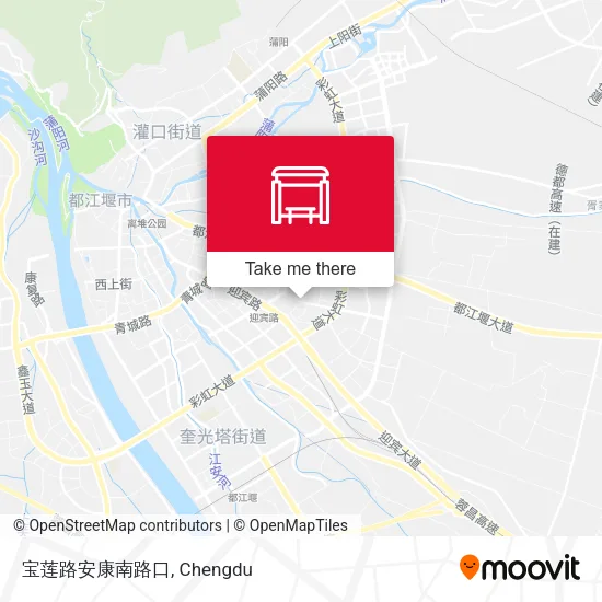 宝莲路安康南路口 map