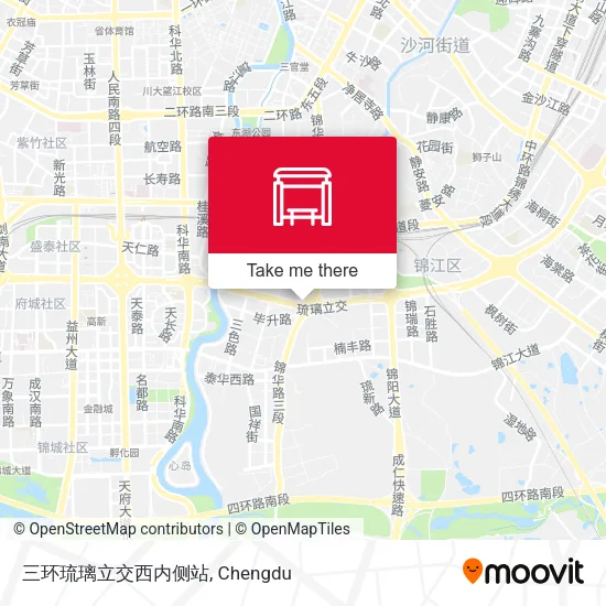 三环琉璃立交西内侧站 map