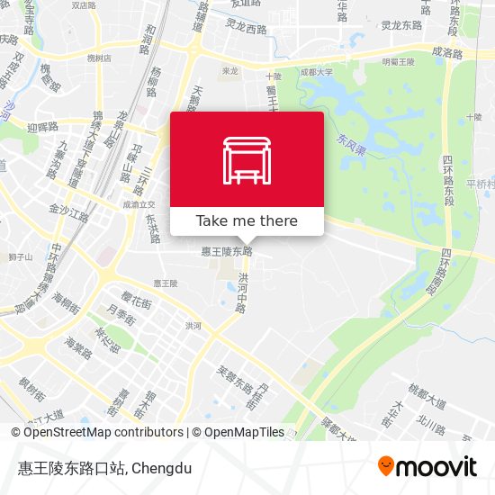 惠王陵东路口站 map