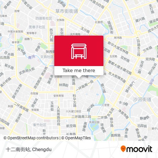十二南街站 map
