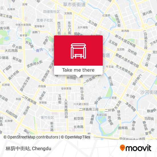 林荫中街站 map