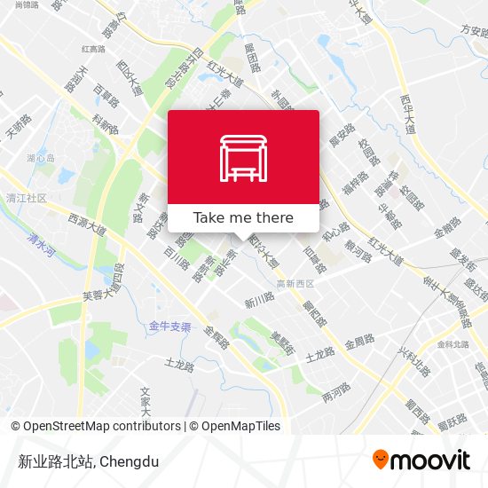 新业路北站 map