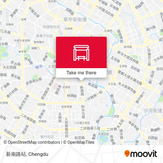 新南路站 map