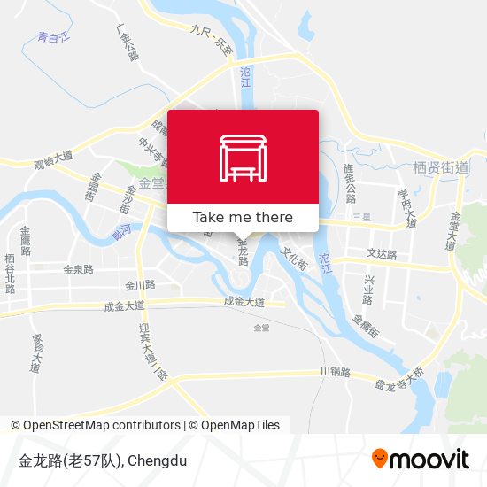 金龙路(老57队) map