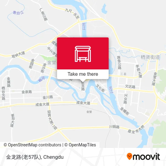 金龙路(老57队) map