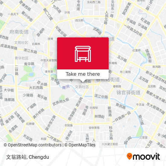 文翁路站 map