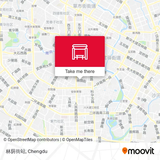 林荫街站 map