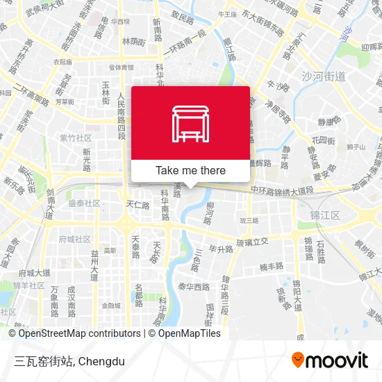 三瓦窑街站 map