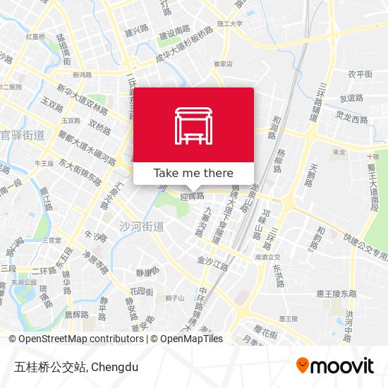 五桂桥公交站 map