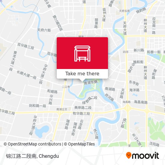 锦江路二段南 map