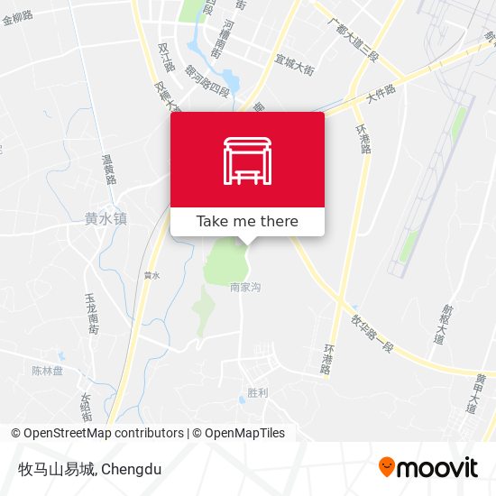牧马山易城 map