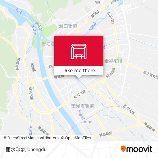 丽水印象 map
