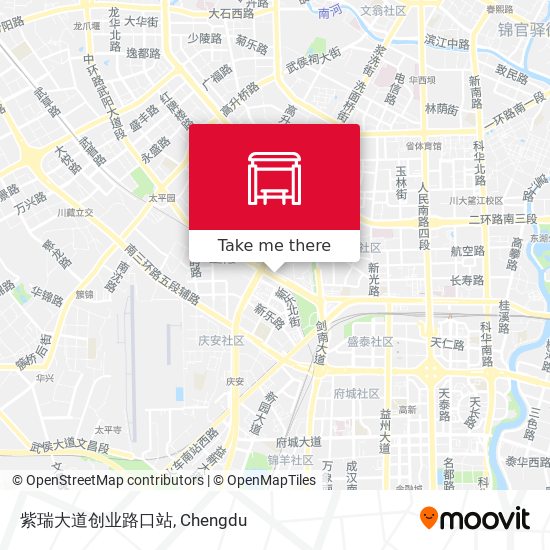 紫瑞大道创业路口站 map