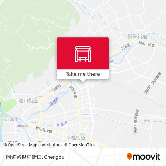 问道路银桂街口 map