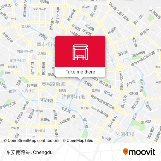 东安南路站 map