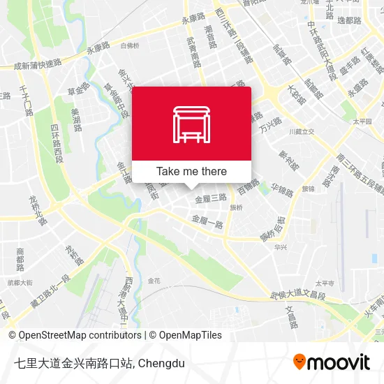 七里大道金兴南路口站 map