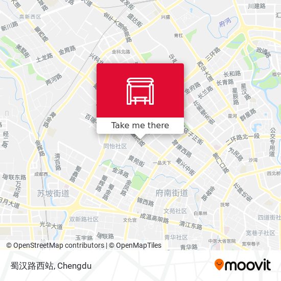 蜀汉路西站 map