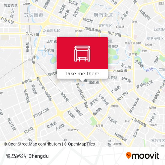 鹭岛路站 map