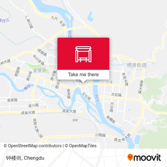 钟楼街 map