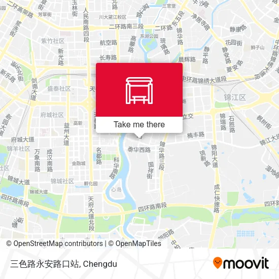 三色路永安路口站 map
