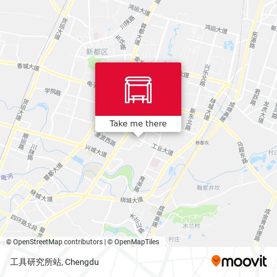 工具研究所站 map