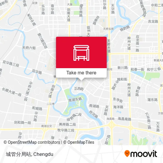 城管分局站 map