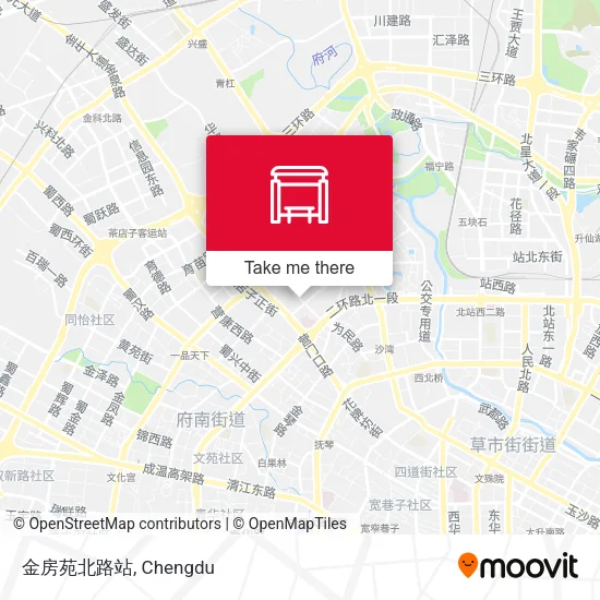 金房苑北路站 map
