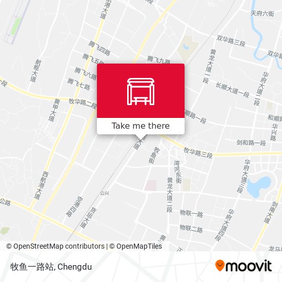 牧鱼一路站 map