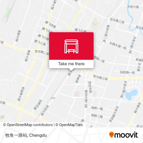 牧鱼一路站 map