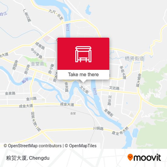 粮贸大厦 map