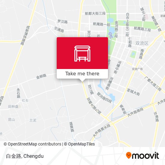 白金路 map