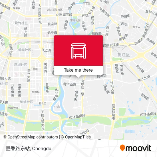 墨香路东站 map