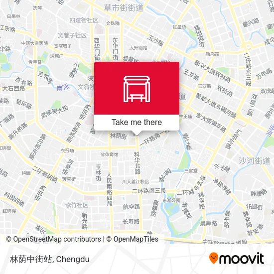 林荫中街站 map