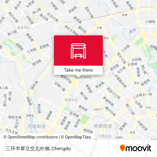三环羊犀立交北外侧 map