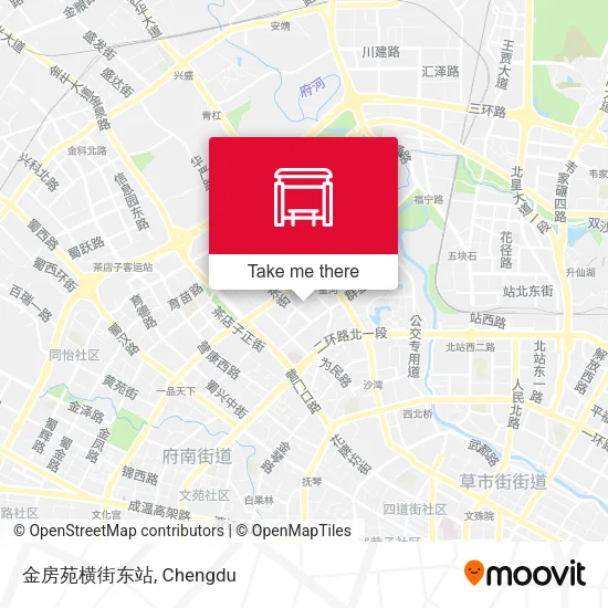 金房苑横街东站 map