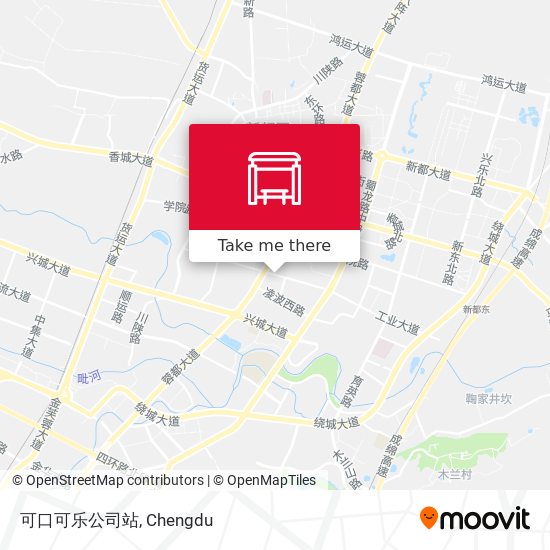 可口可乐公司站 map
