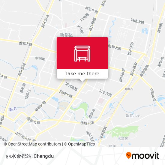 丽水金都站 map