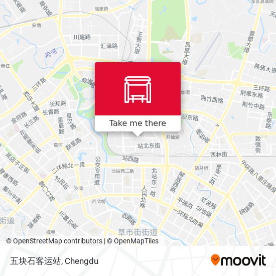 五块石客运站 map