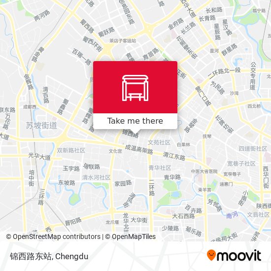 锦西路东站 map