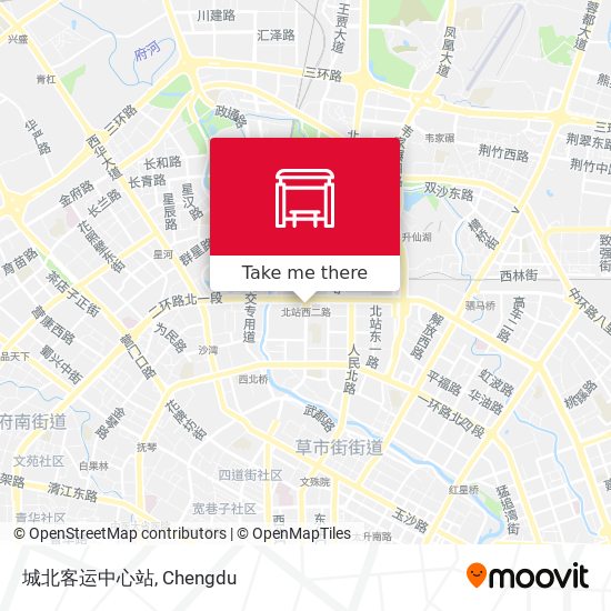 城北客运中心站 map