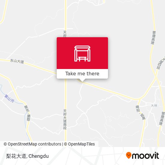 梨花大道 map