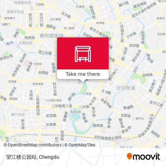 望江楼公园站 map
