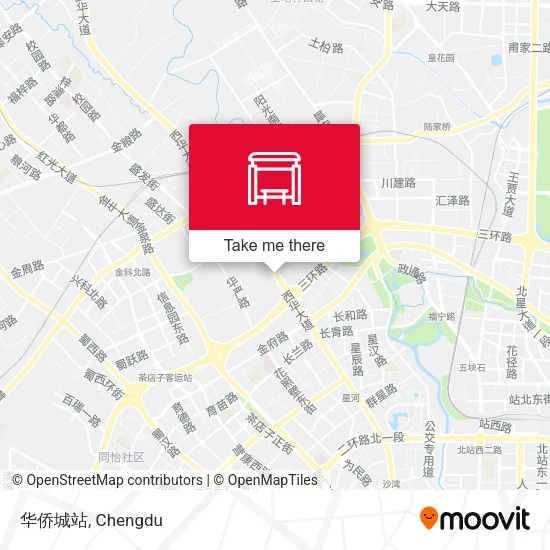 华侨城站 map