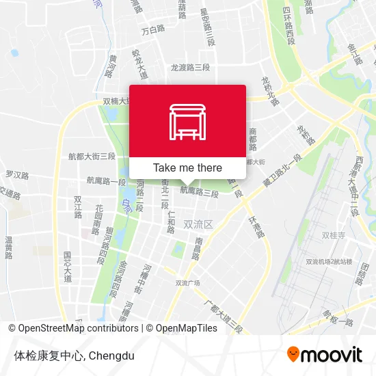 体检康复中心 map