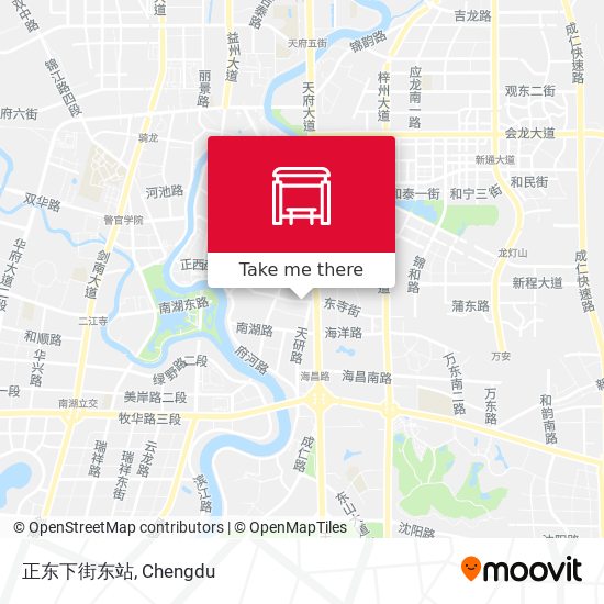 正东下街东站 map