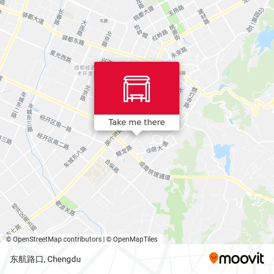 东航路口 map
